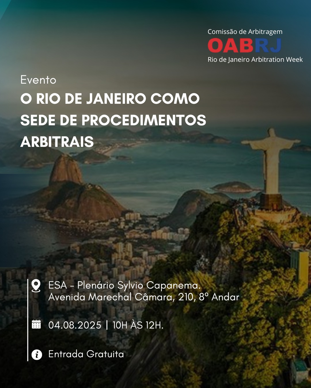 O Rio de Janeiro como sede de procedimentos arbitrais