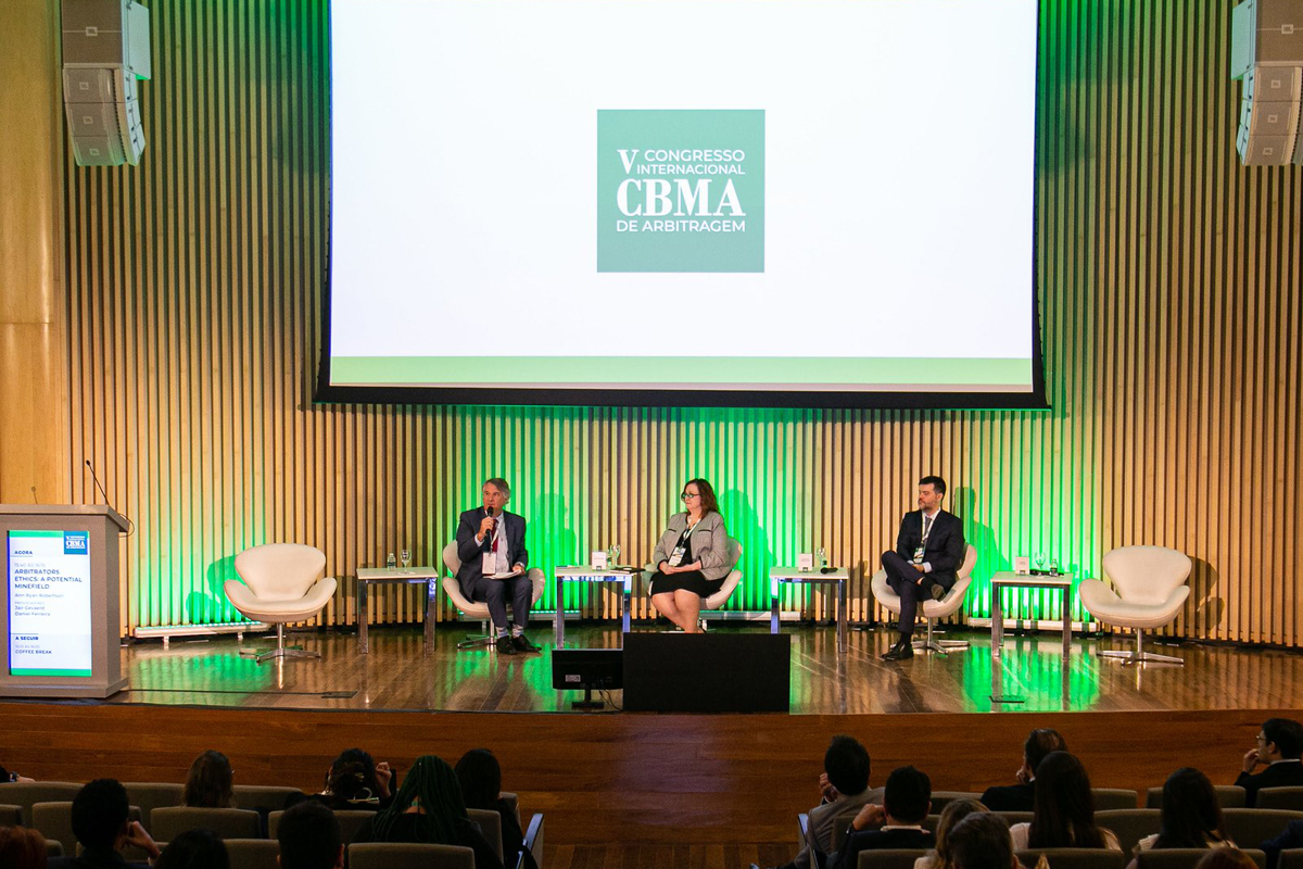 V Congresso Internacional CBMA de Arbitragem: baixe o seu certificado de participação