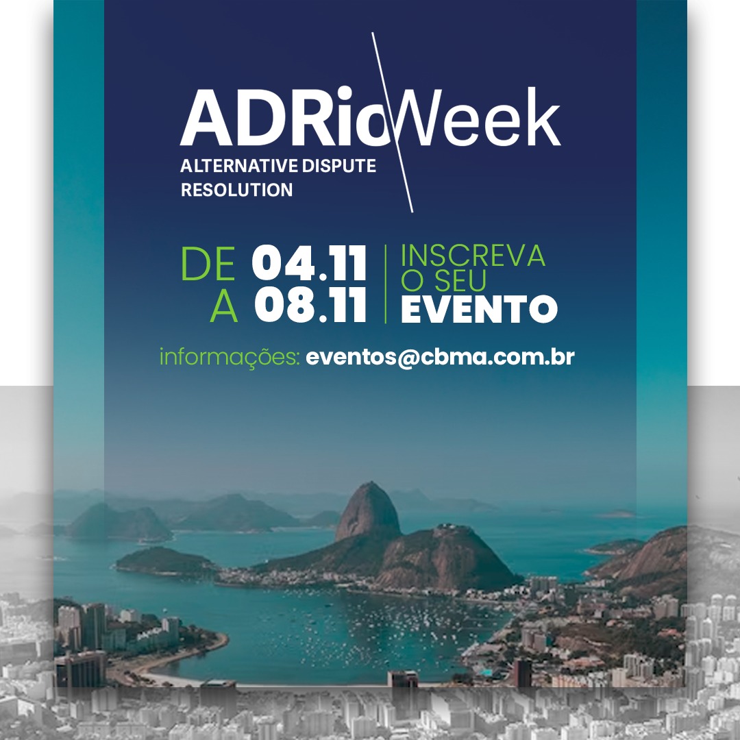 Increva-se no ADRio Week: Alternative Dispute Resolution