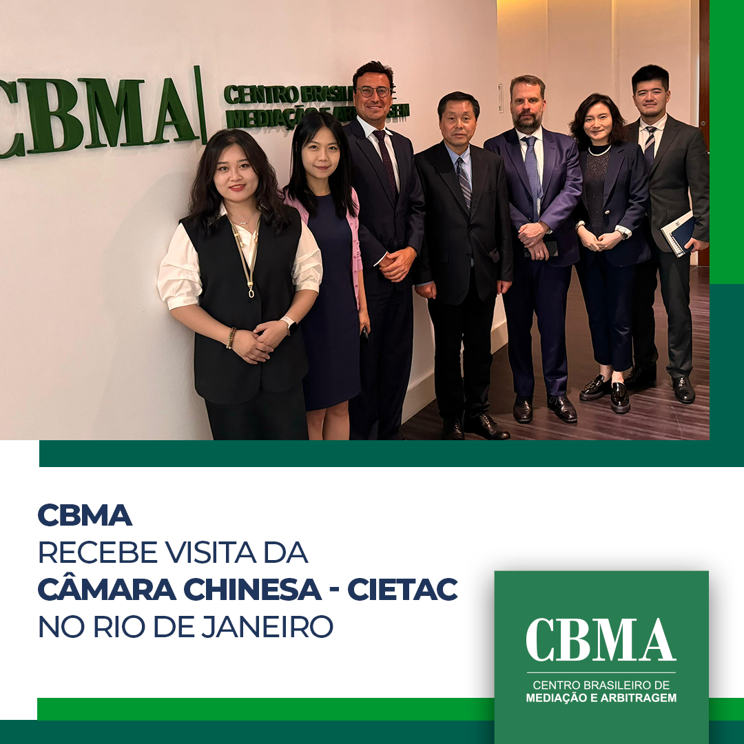 CBMA recebe visita da Câmara Chinesa – CIETAC no Rio de Janeiro