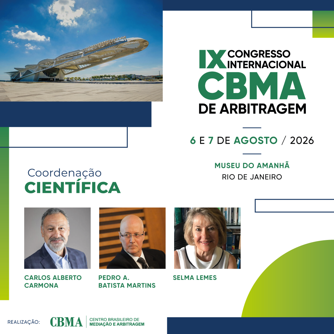 Congresso de Arbitragem: Conheça a Coordenação Científica deste ano!