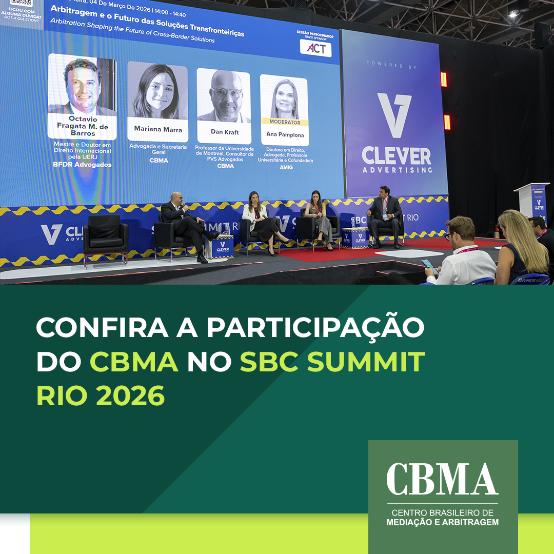 Confira a participação do CBMA no SBC Summit Rio 2026