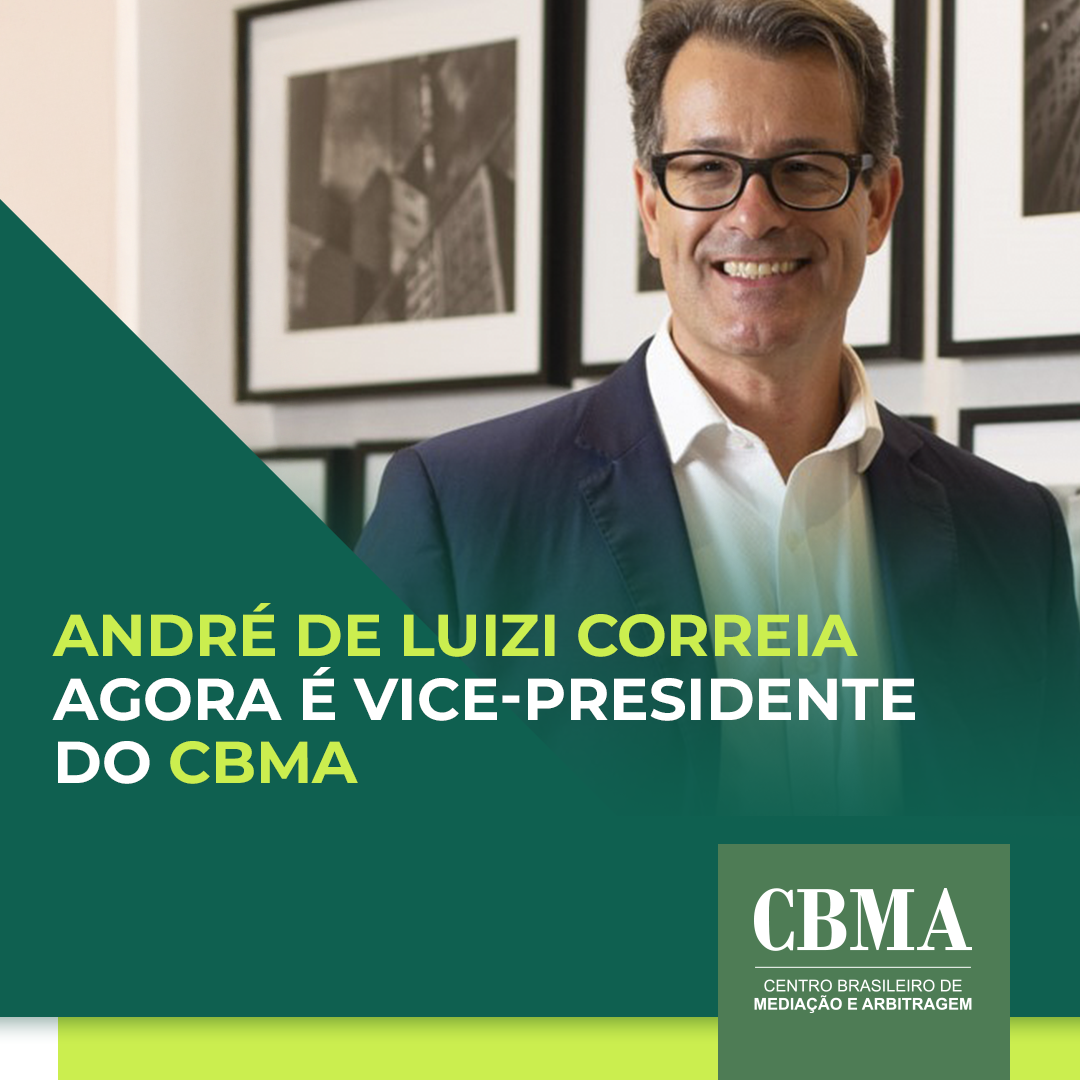 André De Luizi Correia agora é Vice-Presidente do CBMA