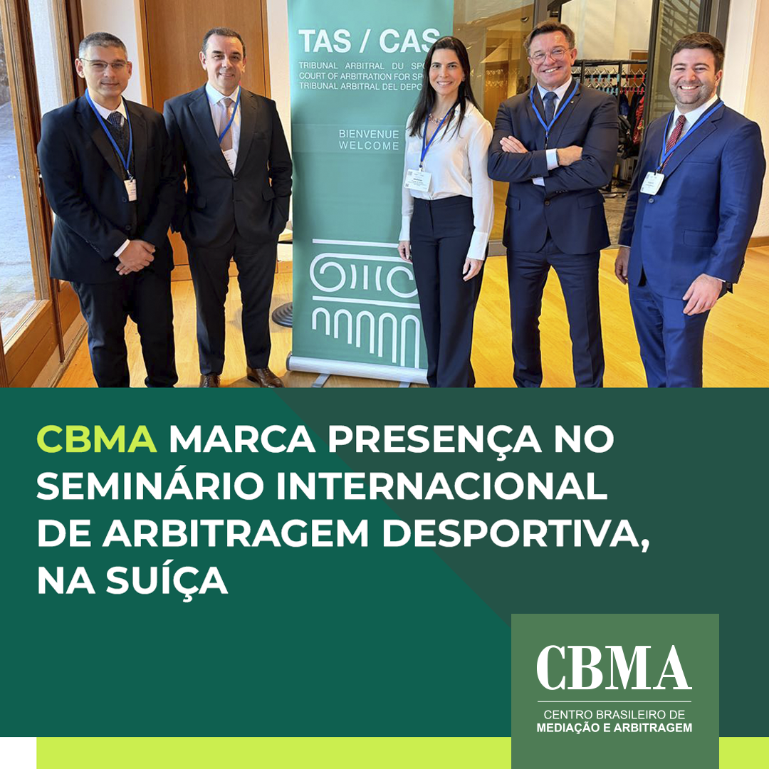 CBMA marca presença no Seminário Internacional de Arbitragem Desportiva, na Suíça