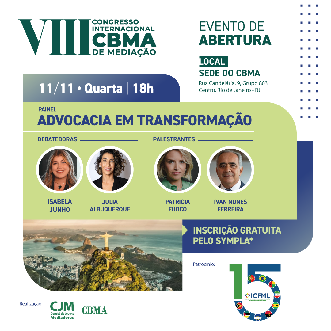 Congresso de Mediação: Evento de Abertura